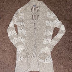Charlotte Russe Tan Cardigan